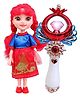 Toyshine Magic Wand and Doll Combo Pack of 2 (Print May Vary)