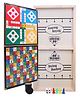 Toyshine 3-in-1 String Hockey with Ludo and Snakes and Ladder - Multicolor
