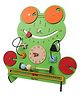 Toyshine Frog Shaped Flippy Busy Board - Green