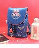 SilverLinen Official Warner Bros Harry Potter Causal Backpack Hogwarts Print Blue - Height 13 Inches