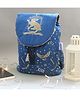 Silverlinen Official Warner Bros Harry Potter Causal Backpack Hufflepuff Blue - 13 Inches