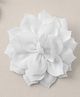 Knotty Ribbons Flower Alligator Hair Clip - White