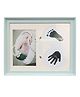 Passion Petals Handprint Footprint Non Toxic Photoframe - Blue
