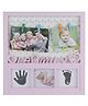 Passion Petals Handprint Footprint Non Toxic Photoframe - Pink