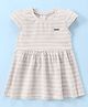 Smarty Girls One Piece Dresses Striped - Grey
