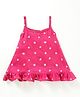 JAV Creations Sleeveless Bandhani Print Top - Pink