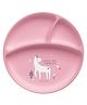 Stephen Joseph Silicone Baby Plate Unicorn - Pink