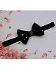 Little Miss Cuttie Bow Headband-Black
