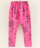 Fido Full Length All Over Print Leggings - Pink
