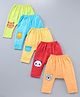Babyhug Full Length Antimicrobial Diaper Leggings Animal Print Pack of 5 - Multicolor