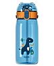FunBlast Anti-Leak Dinosaur Print Water Bottle with Sipper - 550 ML