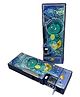 FunBlast Magnetic Pencil Box with Sharpener Dinosaur Themed - Blue