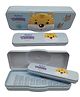 FunBlast Cartoon Printed Metal Pencil Box - (Color & Print May Vary)