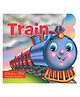 Flying Colours Train Cut Out Board Book  - English