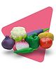 Rubbabu Vegetables Play Food Toy Pack of 8 - Multicolor