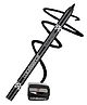 Coloressence HD Waterproof Kohl Pencil with Free Sharpener Black - 1.2 gm