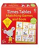 Usborne Timetables Matching Games & Book - Multicolor