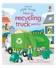 Usborne Peep Inside How A Recycling Truck Works - English 