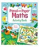 Usborne Books Pencil and Paper Maths Activity Book - English