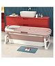 StarAndDaisy Foldable Baby Bath Tub With Temperature Meter Large - Pink