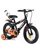 Babyhug Rapid Bicycle With Bell Red Black - 14 Inches