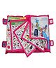 ADKD Kids Learning Pillow Cum Cloth Book in English, Hindi & Gujarati- Pink (Pillow Design May Vary)