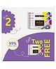 Tiffy & Toffee Premium Baby Skincare Wet Wipes With Aloe Vera  Super Saver Pack - 80 Pieces Each ( Buy 2 Get 2 Free )
