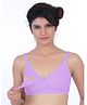 Fabme Hosiery Nursing Bra - Lavender