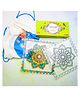 The Brainy Bear Store Flower Design My Glass Painting Kit - Multicolour