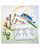 The Brainy Bear Store My Warli Painting Kit - Multicolour