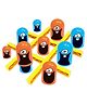 AKN Toys Tic Tac Toe Board Game - Multicolor