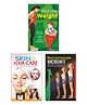 Health Fitness and Beauty Care Books Set of 3 - English 