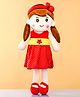 Babyhug Premium Elle Candy Doll | Cuddle and Huggable Soft Toy with Removable and  Washable Dress | Plush Toy Safe and Fun Gift for Kids | BIS Certified | Spark Imaginative Play | Red-Height 65 cm