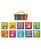 Dreamland First Padded Board Books Gift Box Set of 10 Books - ABC, Numbers, Shapes & Colours, Animals, Transport, Fruit, Vegetables, My Body, First Word Book, ... 2 Years - First Padded Board Book Series Pack