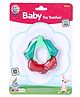 Ratnas Apple Shaped Water Filled Teether- Multicolor