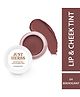 Just Herbs 3 In 1 Eye Lip and Cheek Tint with Jojoba Oil & Vitamin E Mahogany - 4 g