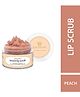 Just Herbs Herb Enriched Peach Lip Scrub - 15 gm