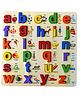 Enjunior Box 3D Wooden Small Alphabets Board Puzzle Multicolour - 26 Pieces