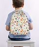 Baby of Mine Forest Garden Print Drawstring Bag - Multicolour