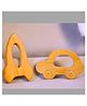 Taruh kids Car & Rocket Neem Teether Pack of 2 - Brown