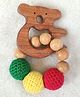Taruh Kids Neem Wood Teething Bracelet Koala Design- Multicolor