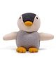 Pluchi Rocky The Penguin Stuffed Plush Soft Toy Grey - Height 24 cm