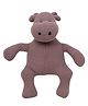Pluchi Baby Hippo Stuffed Plush Soft Toy Pink - Height 31 cm