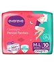 Evereve Ultra Absorbent Disposable Period Panties Size M-L Pack Of 5 - 2 Piece Each