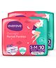 Evereve Ultra Absorbent Heavy Flow Disposable Period Panties for Sanitary Protection S-M Pack of 10 - 2 Pieces each