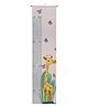 Right Gifting Satin Removable Height/Growth Measurement Wall Hanger - Pink