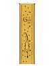 Right Gifting Satin Removable Height/Growth Measurement Wall Hanger - Green