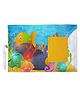 Right Gifting Digital Printed Satin Fabric Kids Meal Mat With Pocket For Cutleries - Multicolor
