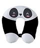 Right Gifting Digital Printed U Shaped Recron Filled Neck Travel Pillow - Black&White