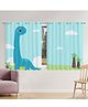 Right Gifting Digital Printed Eyelet Window Curtain For Kids Room - Pack Of 2